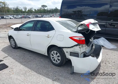 2014 Toyota Corolla L из США, поврежденный, VIN 2T1BURHE8EC189771